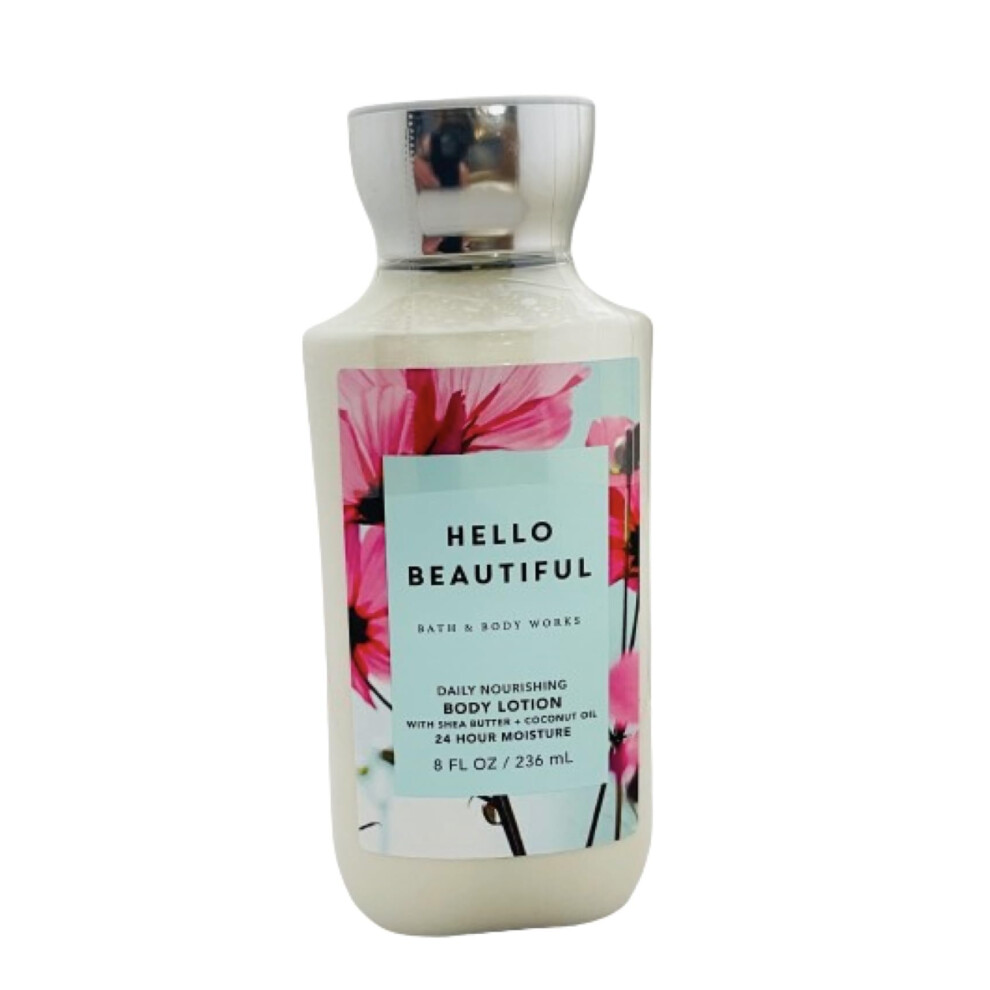 Bad & Lichaamswerken Bath And Body Works Hello Beautiful Lotion 8 Ounce Shea And Vitamin E