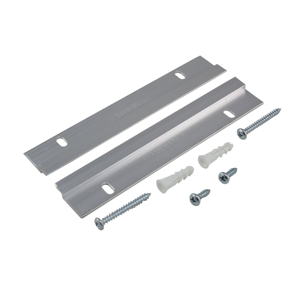 Cale robuste Frameware | Ancrages muraux robustes | Cale de 15 cm avec vis et chevilles