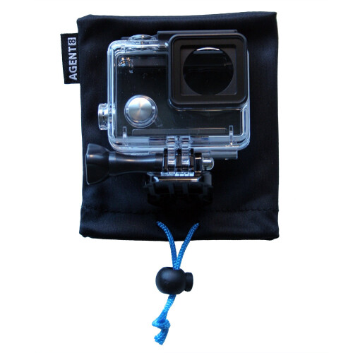 Agent Provocateur Agent 8 Microfiber Soft Cleaning & Protective Storage Pouch til GoPro Hero 1