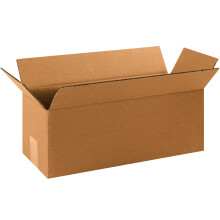 BOX USA 25 kusov dlh ch vlnit ch kart nov ch krab c s rozmermi 40 cm D x 15 cm x 15 cm V, kraftov preprava, balenie a stahovanie