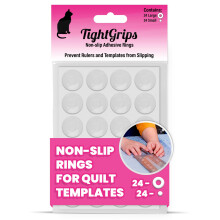 Almohadillas antideslizantes TightGrips para plantillas de acolchado | Agarres de precisi   n para suministros de acolchado | Mejoran la precisi   n