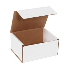 Boks USA-forsendelsesbokse Lille 6 """" L X 5 """" W X 3 """" H 50-Pack | B?lgepap papkasse Mailer til pakning af bev?gelse og opbevaring 653