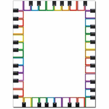 Rainbow Toetsenbord Briefpapier Laser & Inkjet Printerpapier, 100 stuks