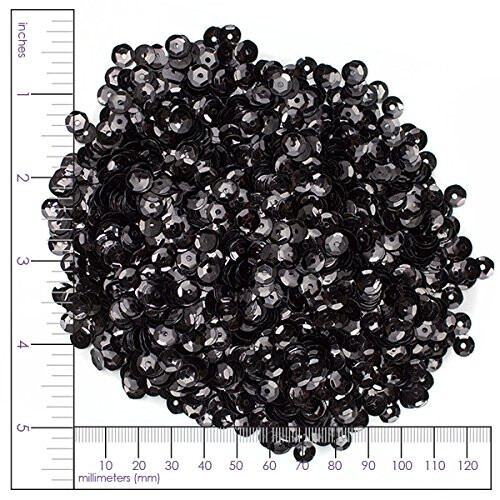 Cousin DIY 5mm Black Sequins 2
