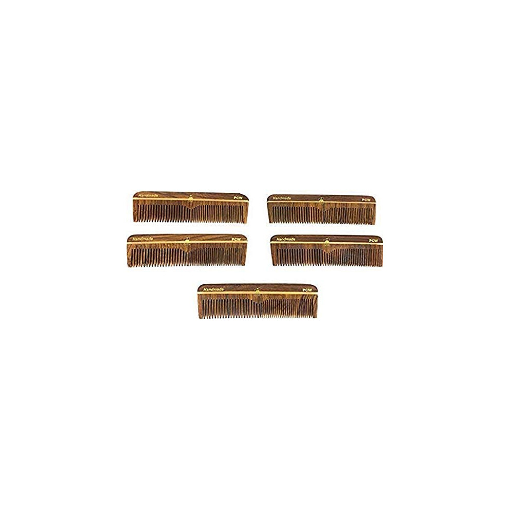 Barr Co Unisex G.b.s Set Men's Hair Pocket Combs Tortoise Hand-Made Cellulose Acetate Use For Men Women And Kids Tortoise Pack Of 4