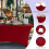 ABCCANOPY Spandex Tablecloths for 6 ft Home Rectangular Table Fitted Stretch Table Cover Polyester Tablecover Table Toppers 2