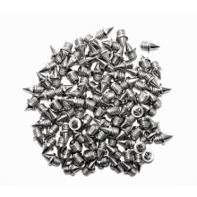 Ecospikes 1/4 tum (6 mm) rostfritt stlspr/lngdskidspetsar (pse 100)