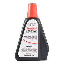 Trodat 53024 Ideale premium vervangende inkt voor gebruik met de meeste zelfinktende en rubberen stempelkussens 2 oz. Rood