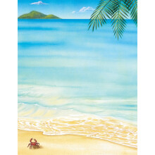 Great Papers! Tropisch Strand Briefpapier, Geschikt voor Printer, 8.5"x11", 80 Vellen (2014233)
