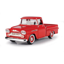 Motor Max 1:24 W/B Clássicos Americanos Chevrolet Apache 1958 Caminhão Diecast