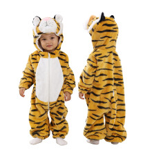Disfraz de dinosaurio tigre para beb   s de TONWHAR, mono con capucha (1-3 meses/Altura: 51-58 cm, tigre)