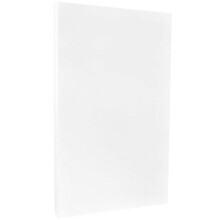 Papel JAM Legal brillante de 32 lb, doble cara, 120 g/m , 8,5 x 14, blanco, 100 hojas por paquete