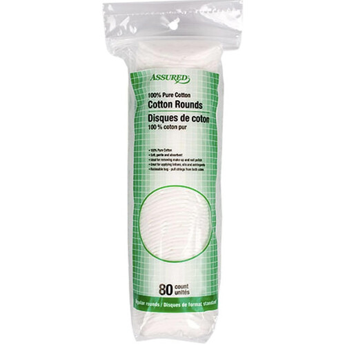 Assured Cotton Rounds 2-STK