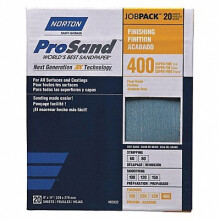 Sandpaper Sheet Super Fine 400 Grit PK20