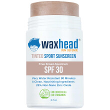 Waxhead Tinted Zinc Stick - Truly Reef Safe Sunscreen Mineral Sunscreen Face Sunscreen Stick Zinc Oxide Sunscreen Tinted Zinc Sunscreen Stick Face
