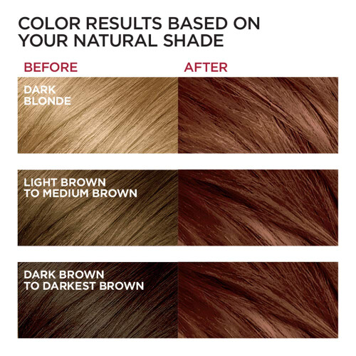 L’Oréal Paris L'Oreal Paris Excellence Creme Permanent Hair Color  Medium Red Brown (3 Count) 1