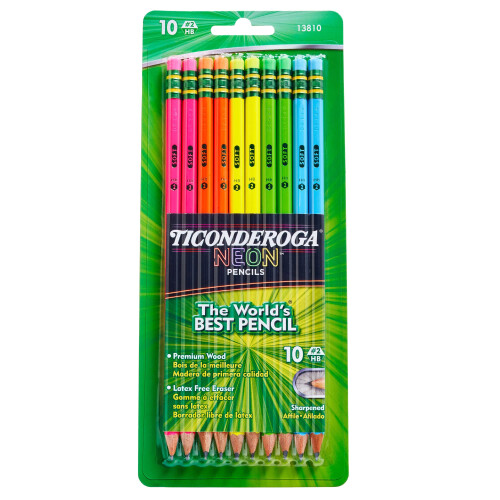 Dixon Neon-Buntstifte, sortiert, 10 Stck 2
