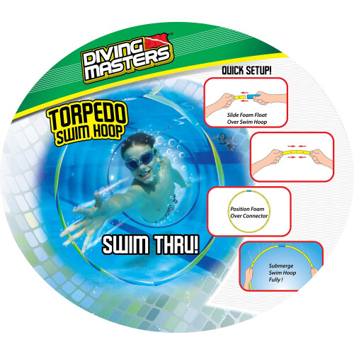 Prime Time Toys Diving Masters Set de Aros para Nadar, 2-Pack 1