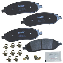 Bendix Priority1 CFM1068 Pσlmetaliczne tylne klocki hamulcowe do Forda F-250 Super Duty 2007-2005 F-350 Super Duty 2007-2005