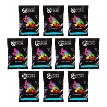 Chameleon Colors Blue Gender Reveal Powder  1-Pfund-Beutel  10er-Pack  fr 810 Personen  leuchtende blaue Farbe  Puder fr Baby Boy Gender Reve