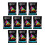 Chameleon Colors Μπλε Πούδρα Αποκάλυψης Φύλου - 1 lb Σακούλες - 10 Πακέτο - Για 8-10 Άτομα 1