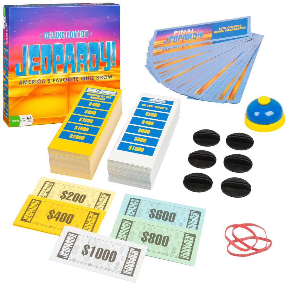 Outset Media - Jeopardy Deluxe Edition - America's Favorite Quiz Show 625012175203