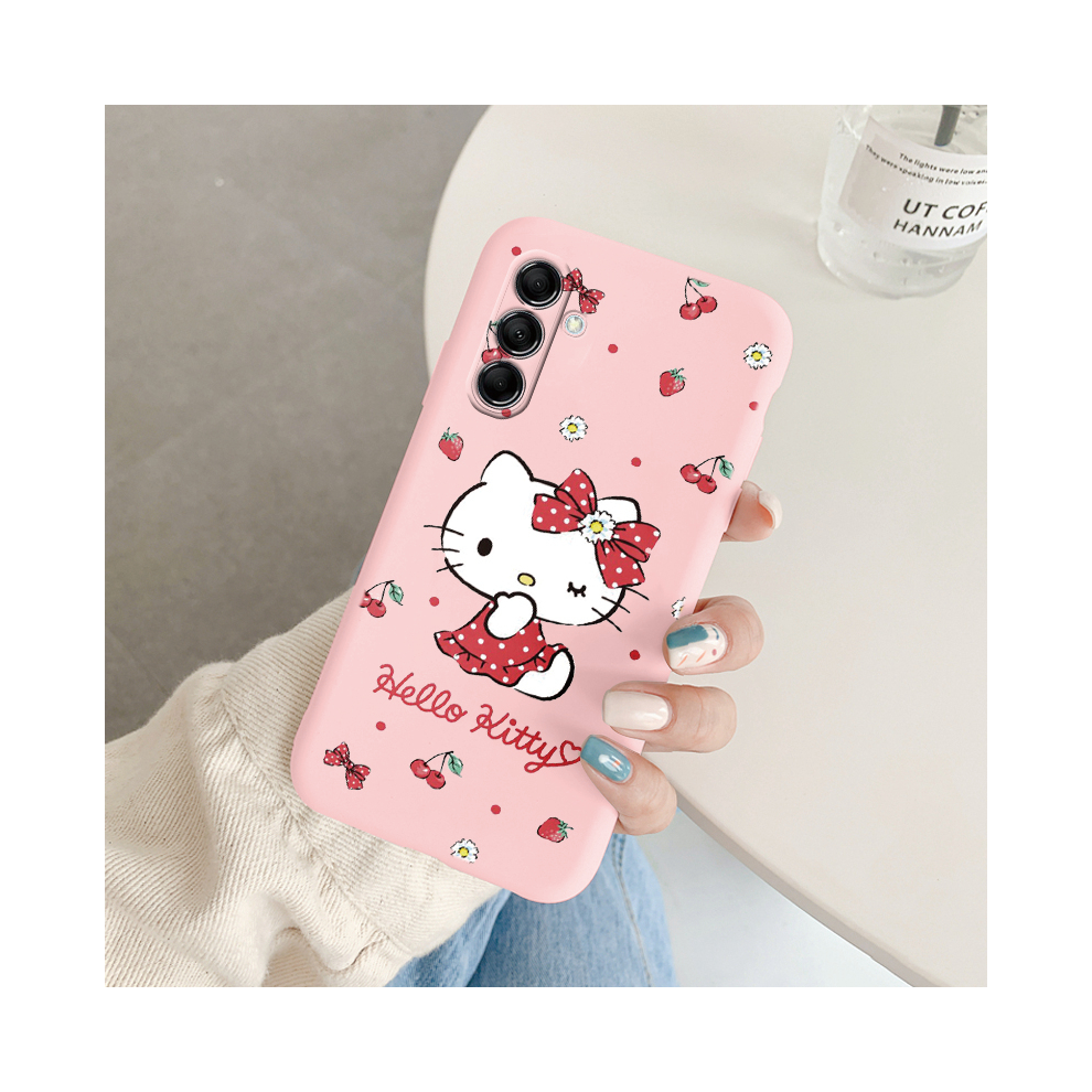 (Kqf-Sanlo43, Samsung A14 5G) Cartoon Phone Case For Samsung Galaxy A14 5G Love 967854615463