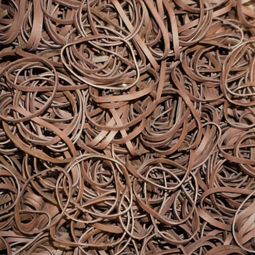 60 Elastici per Capelli Giganti (Marroni) 2