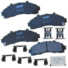 Bendix Priority1 CFC652 Ceramiczne przednie klocki hamulcowe do wybranych modeli Ford Explorer F-100 Ranger Mazda B2300 B2500 B3000 B4000 Mercury Mou