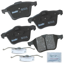Bendix Priority1 CFC1305 ceramiczne przednie klocki hamulcowe do wybranych modeli Volvo S60 S60 Cross Country S80 V40 V40 V60 V60 V70 V90 XC70