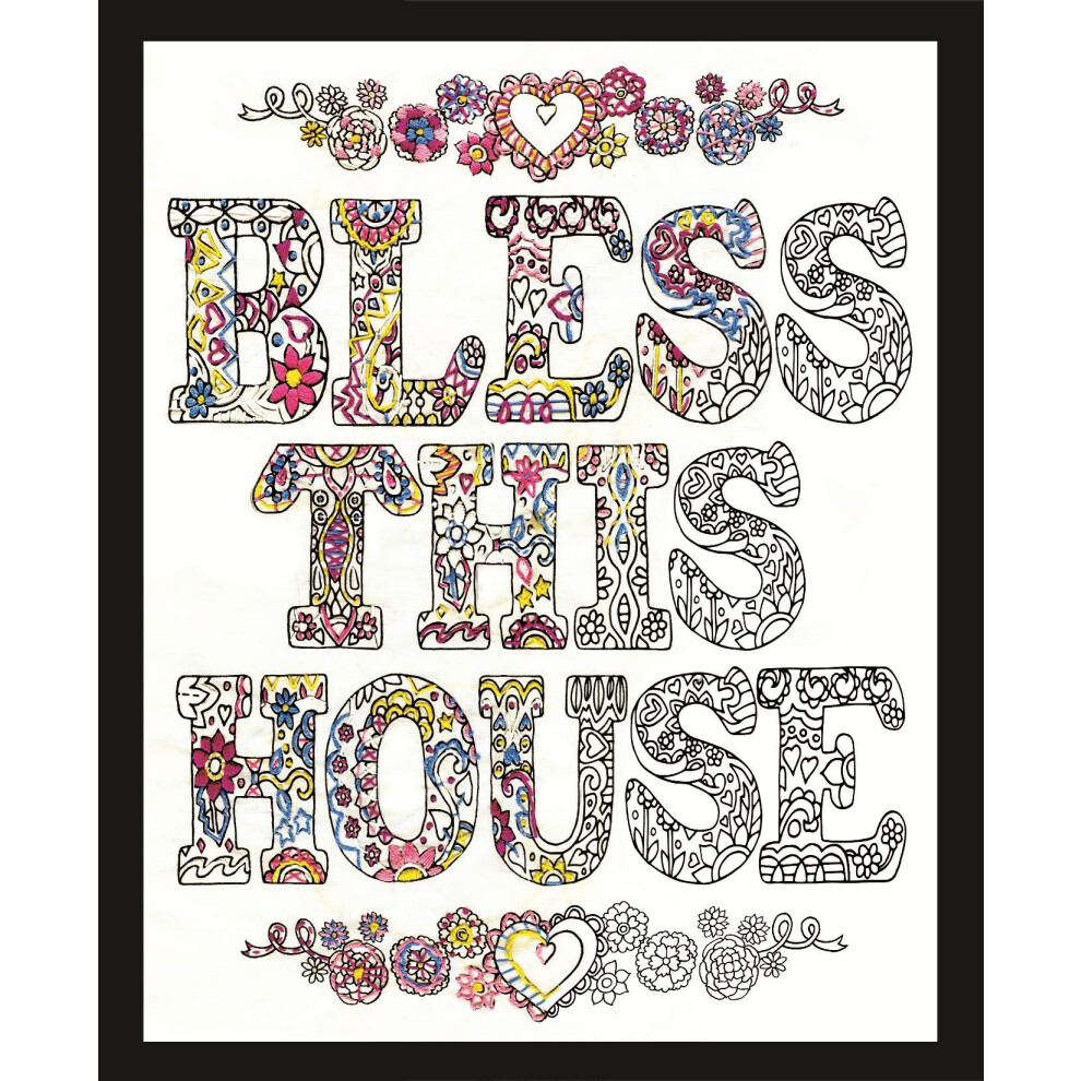 Design Works Crafts Inc. Zenbroidery Bastelset, Verschiedene-image