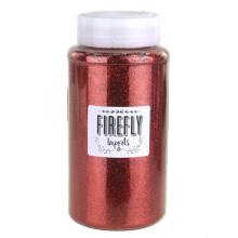 Homeford Firefly dov jemn trpytiv umen a remesla 1-libra hromadne cerven