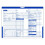 Bundy s potiskem  modr (100 balen) 1