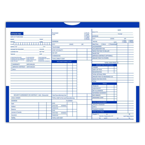 Bundy s potiskem  modr (100 balen)