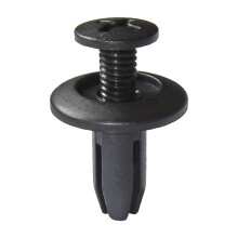 Lantee 100 sztuk przedni błotnik samochodu spódnica typu Push plastikowe nylonowe klipsy ustalające łączniki nity 15x12x6mm