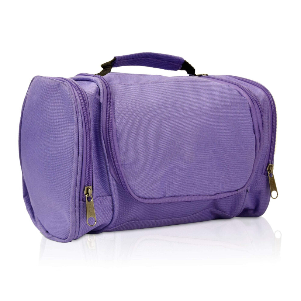 DALIX Travel Toiletry Kit Accessories Bag in Purple-image-OPC-PFNGK6H-NEW