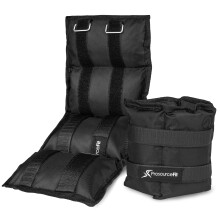 Pesas ProsourceFit para tobillos, mu ecas, brazos y piernas (juego de 2 unidades), correa ajustable de 1 lb a 5 lb, peso ajustable de 15 lb, 10 l