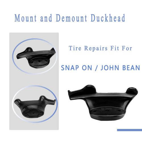 Tire Changer Machine Nylon Mount/Demount Head Only Plastic Duckhead Replacement for SNAP ON/JOHN BEAN 2