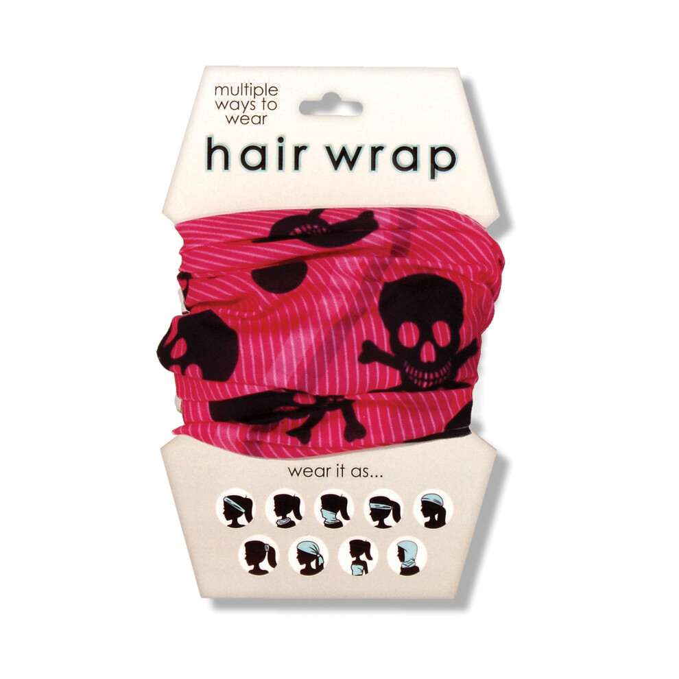 Spoontiques Unisex Hair And Face Wraps - Multifunctional Bandanna - Headband - Scarf - Neck Gaiter- Balaclava - Skulls