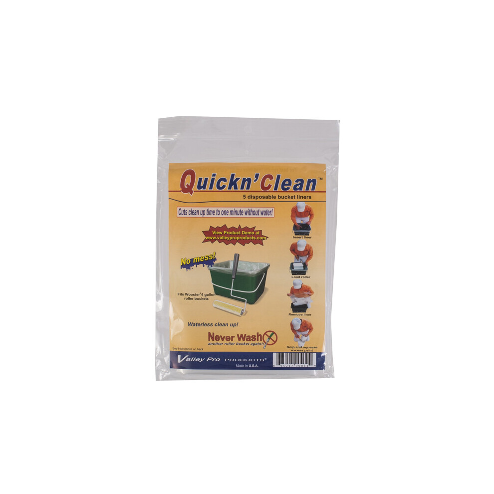 Wooster 221010 R471 4G Quickn Clean Bucket Liner 4 Gallon-image-OPC-PGFF6TX-NEW