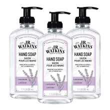 J.R. Watkins Gel-Handseife, duftende flssige Handseife fr Badezimmer oder Kche, in den USA hergestellt und tierversuchsfrei, 11 fl oz Lavendel, 3e