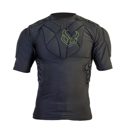Demon Pro Fit Top Μαύρο - Πάνω με Επένδυση για Σπορ (Large)