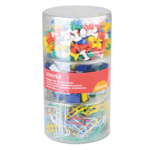 Universal Universal UNV31203 Combo Clip Pack mit 3-stufiger Organizer-Wanne     sortiert (1 Kit)