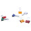 Universal UNV31027 Binder Clips with Storage Tub - Mini Assorted (60/Pack) 2