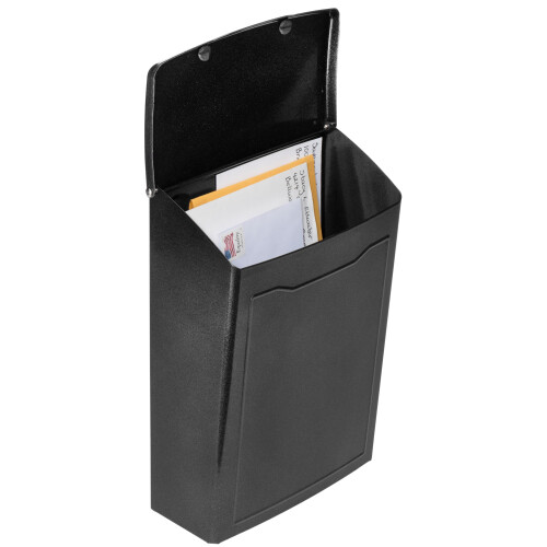 ARCHITECTURAL MAILBOXES 2681P Pewter Marina Wall Mount Mailbox  Small 2