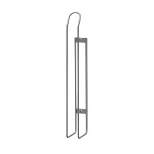 Household Essentials 1225-1 Gemonteerde Papieren Handdoekhouder | Kan worden gemonteerd op massieve kastdeuren of muren. Nikkel