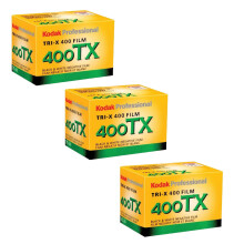 KODAK TRI-X 400TX Professionell svartvit film ISO 400 35mm 24 exponeringar (3 Pack)