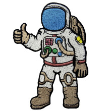 Astronaut O calatorie catre spa?iu Insigna brodat Insiga pe cusut pe plasture