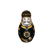 Fremont Die NHL Boston Bruins Bop Bag Oppustelig kontrol af kammerat stansningspose mini: 12 """" Tall teamfarver