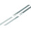 DEI rustfrit st?l udst?dningsl?seb?nd 8 tommer lange 9-pak (2 tommer diameter) 4